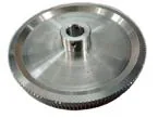 Feeding synchronous wheel